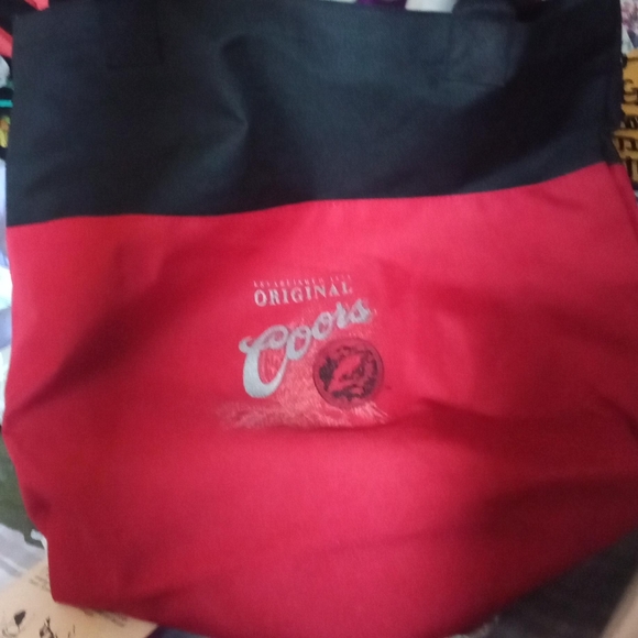 COORS light Other - FREE WITH PURCHASE COORS LIGHT BAG RED AND BLACK